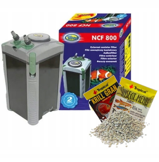 Levně Vnější Filtr NCF-800 do akvária 200L +bonus