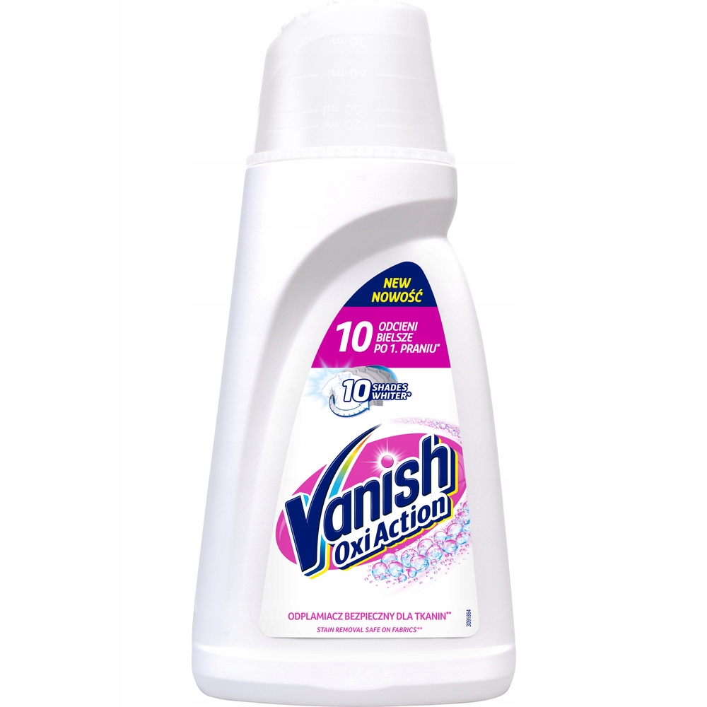 

Vanish Oxi Action odplamiacz do białych tkanin 1l.