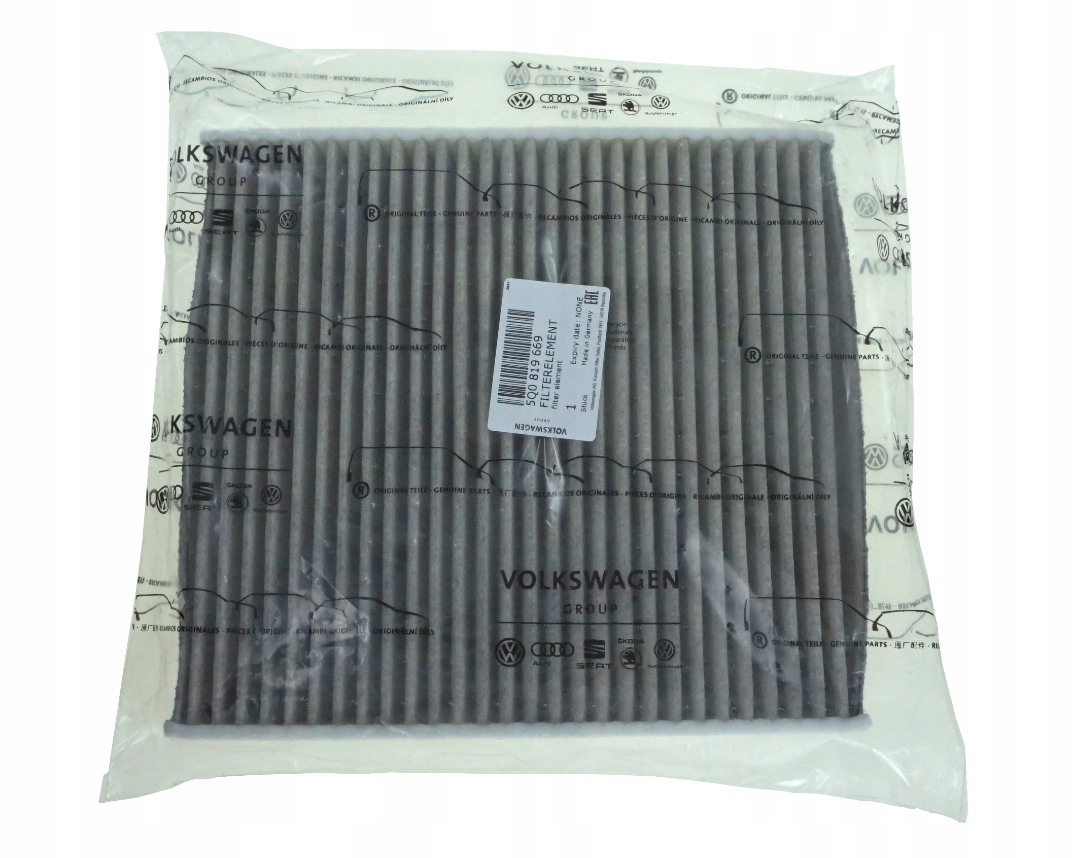 5Q0819669 - Салонный анти-туман фильтр AUDI A3 8V 8Y оригинал