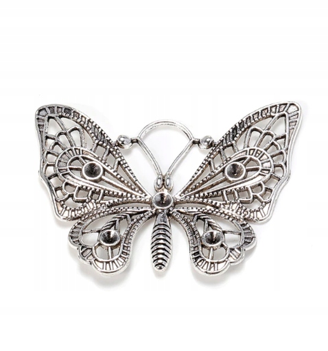 WISIOREK ZAWIESZKA BRELOK SREBRNY MOTYL