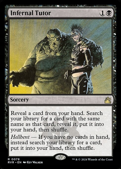 MtG: Infernal Tutor (RVR)