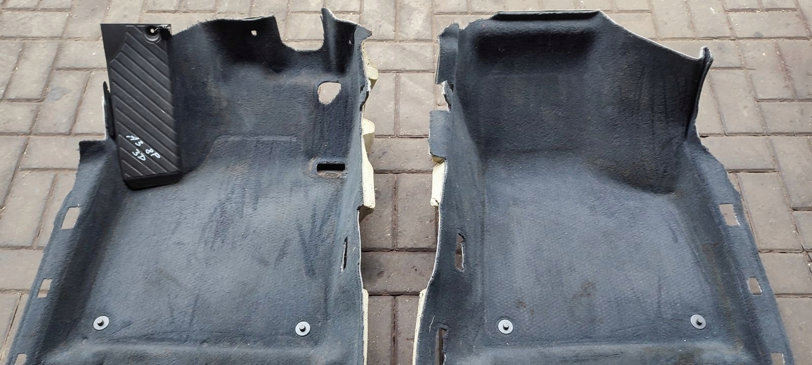 AUTOTEPPICHE BODEN Audi A3 8P 3D LY7W