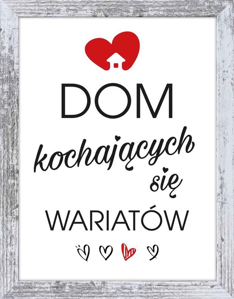 

Nowoczesne Obrazy Z Napisami Na Ścianę W Ramie