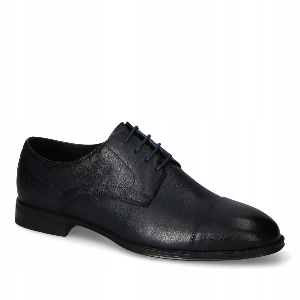 Pánské kožené pantofle Andiamo Tmavě modré lico 40