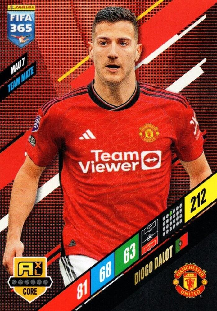 Adrenalyn XL 365 2024 MAU7 Diogo Dalot Panini