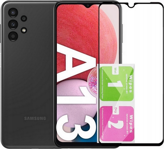 Etui SKÓRZANE do SAMSUNG Galaxy A13 4G + SZKŁO 9D Kolekcja Skórzane