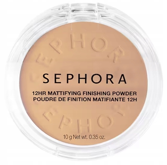 Sephora Collection Matujący Puder Wykańczający 12h 02 Light Peach 10 g