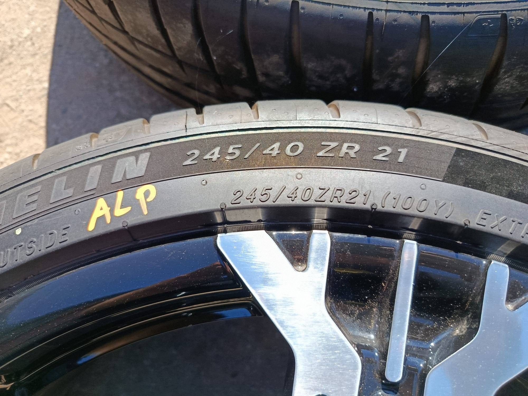 disc 21 discs wheels tyres Michelin 245/40 Alpine A390 403000847R