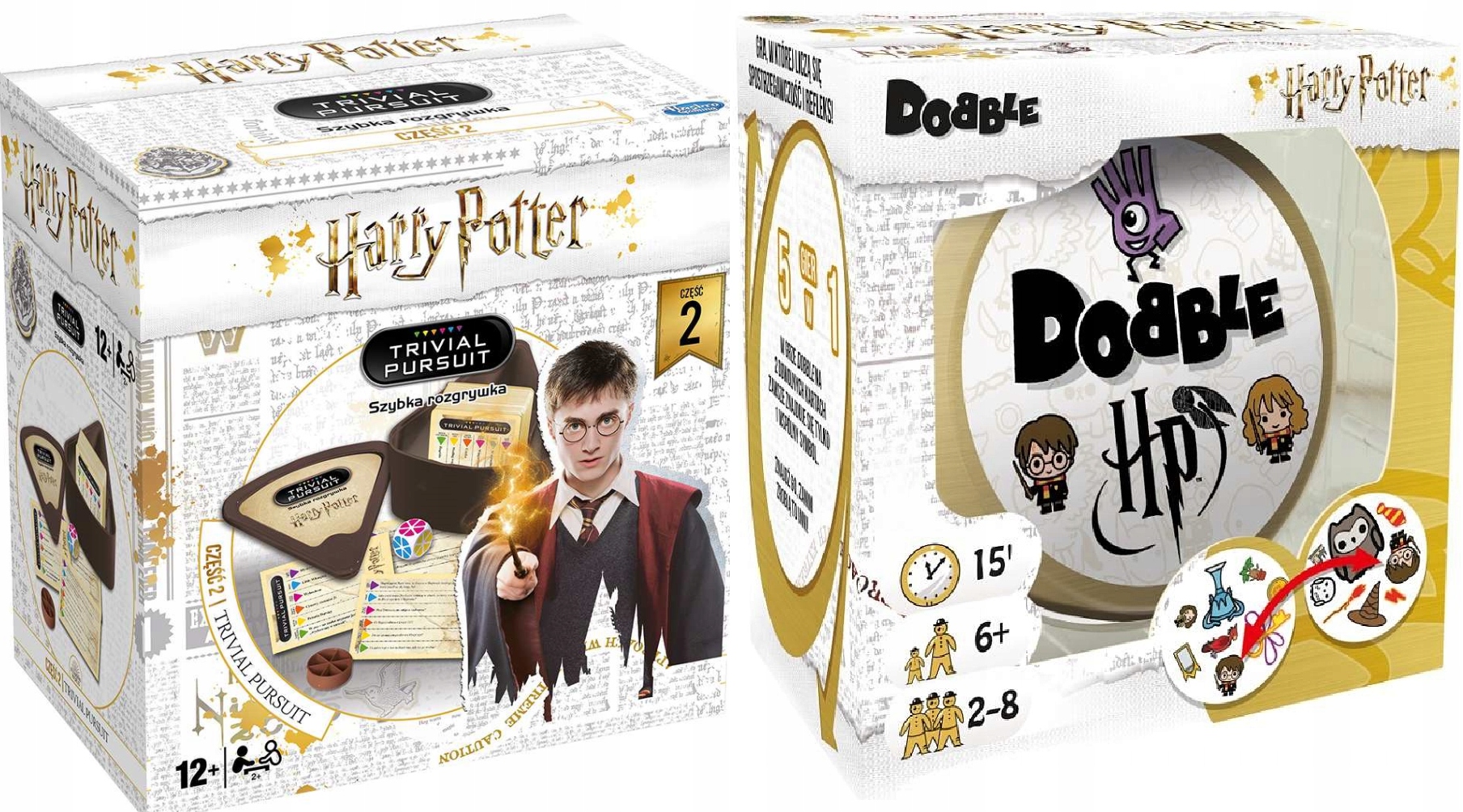 Gra planszowa Winning Moves Trivial Pursuit 2 Harry Potter Dobble