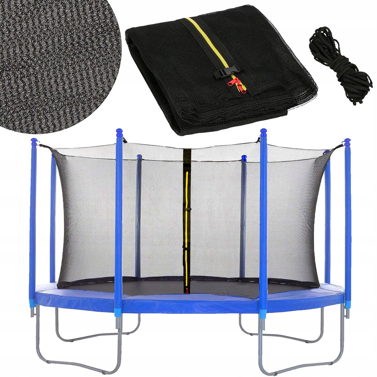 

Siatka Wewnętrzna Do Trampoliny 8 Słup 305 CM 10FT
