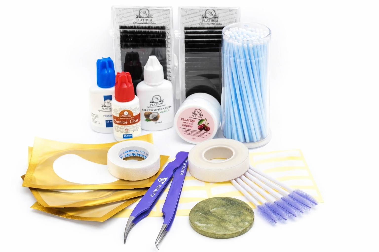 Kompletní Startovací Sada pro stylistku řas Platinum