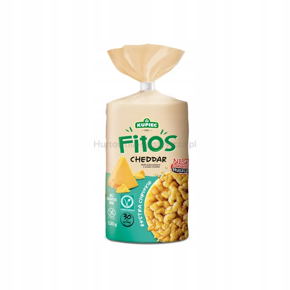Kupiec Kukuřičné oplatky Cheddar 120 g