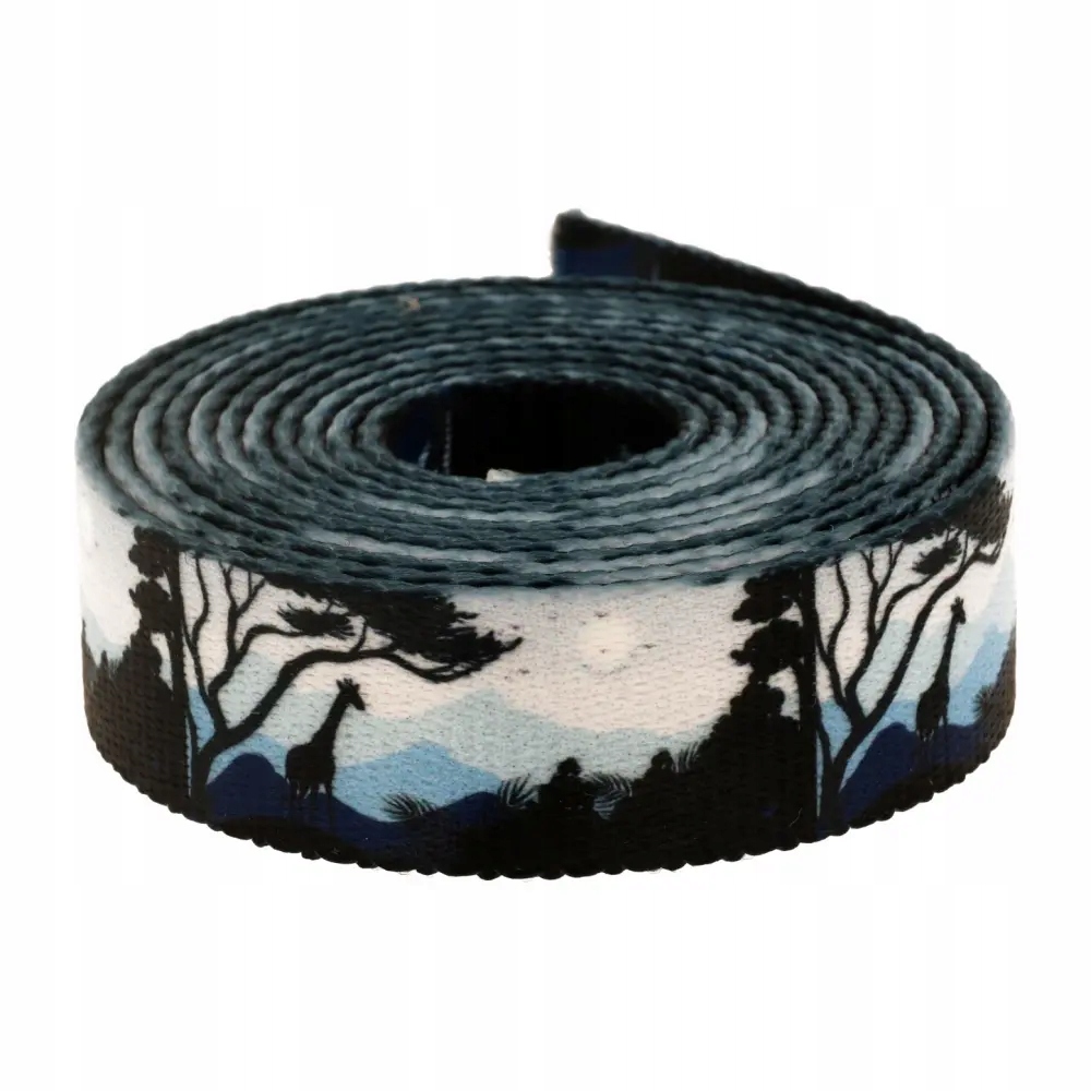 Popruh s potiskem Sublimace Safari 48 m hladká 1,3 mm 20 mm
