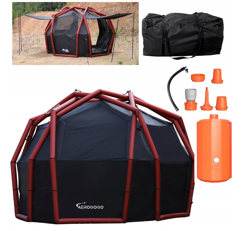 Namiot kempingowy dmuchany Aerogogo Dome Tent ZT0-04 Pompka elektryczna