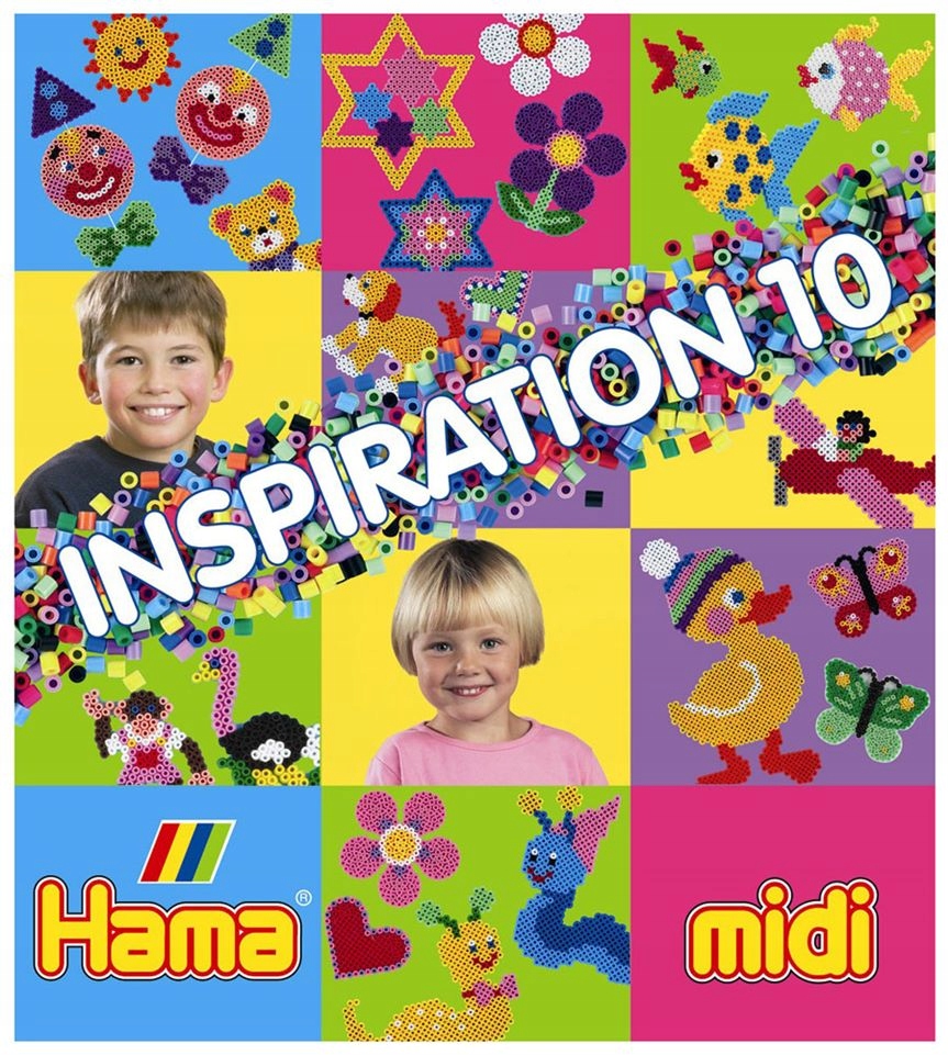 

Książeczka inspiracje 10 koraliki Hama midi