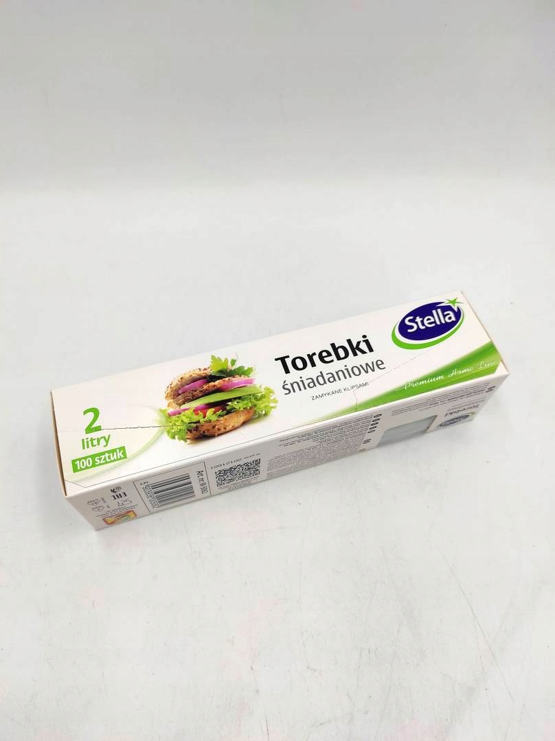 

Torebki sniadaniowe 2L 100szt. box