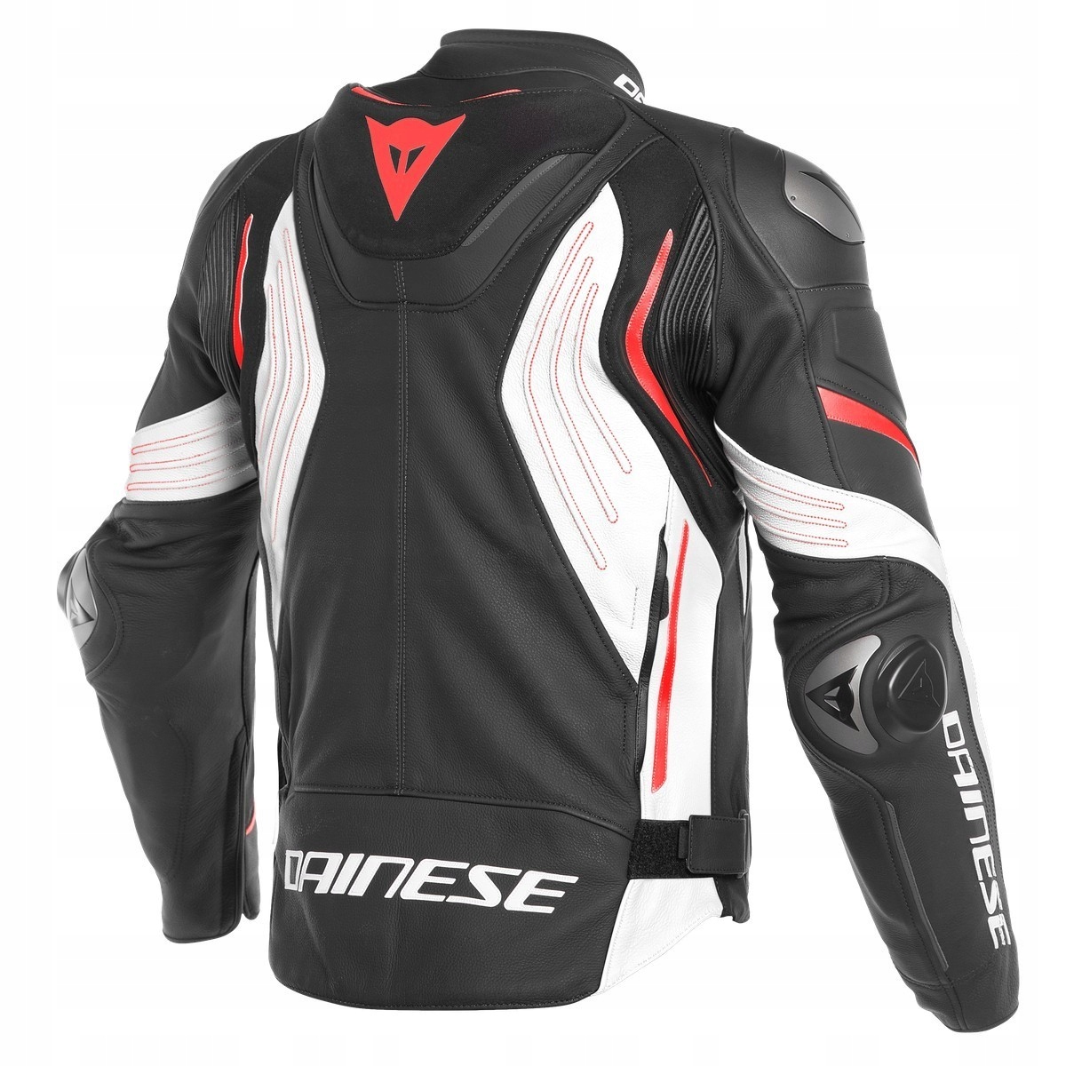 DAINESE Kurtka Skóra Męska Super Speed 3 B/Wh/R 48 Rozmiar S