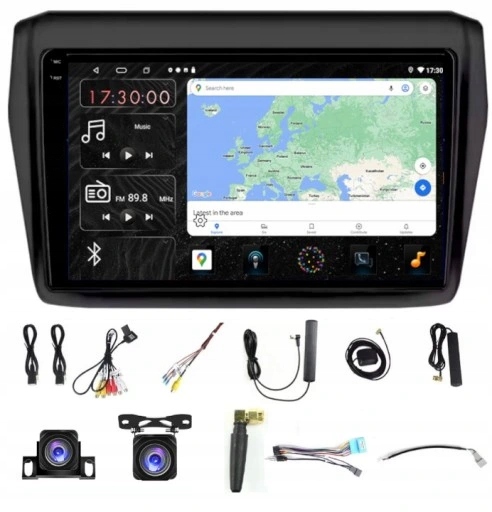 Rádio Navigácia Android Suzuki Swift 2017-2022 Wifi Carplay Usb 4/64GB Sim