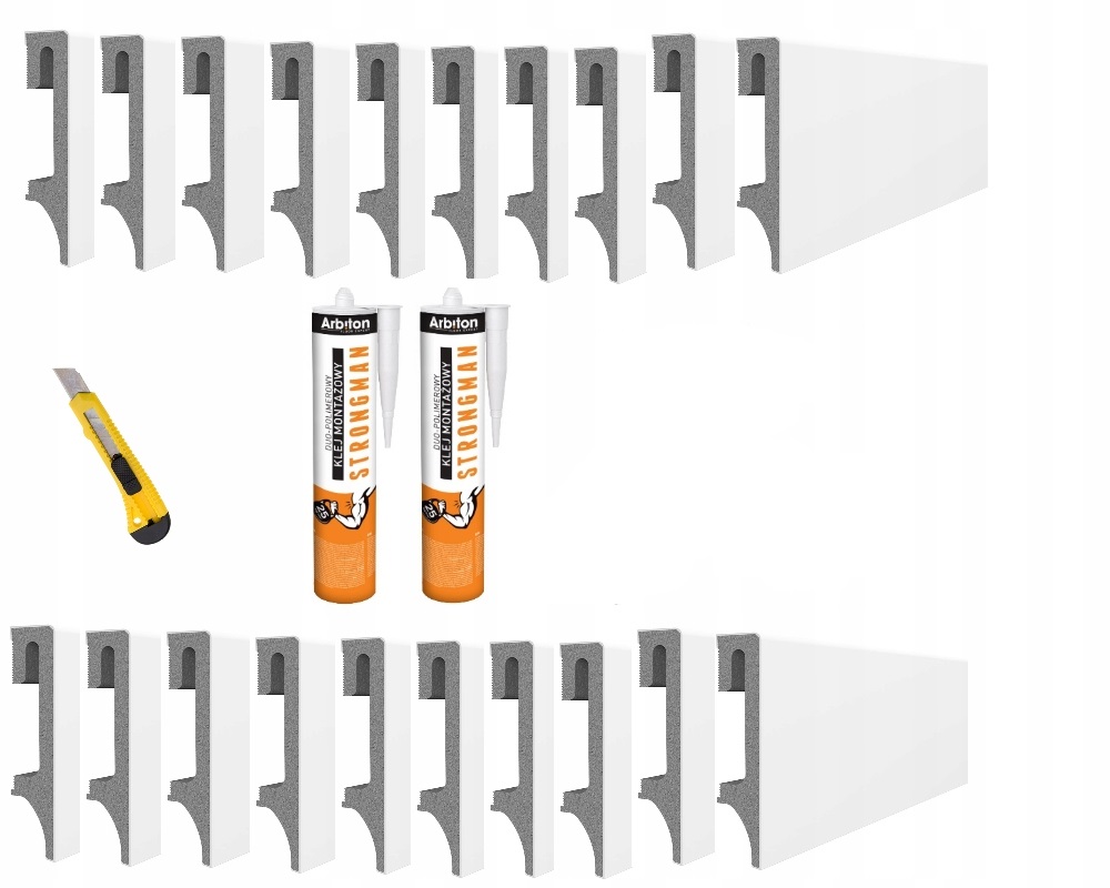 

Vox Espumo Esp 201 80mm Biała Listwa zestaw 48mb