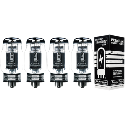 KT88-STR Blackplate Tad Premium Matched 4 ks vybraný štvorec