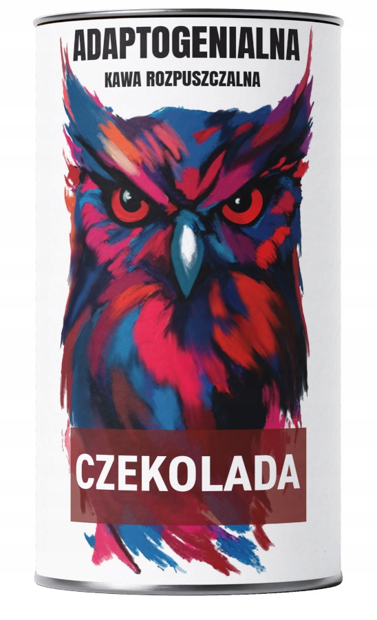 Adaptogenialna Kawa Rozpuszczalna Lion's Mane Reishi Czekolada 100 g