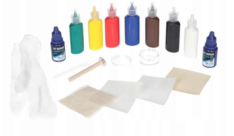 ZESTAW DO NAPRAWY SKÓRY DZIURY ROZDARCIA VISBELLA Producent Visbella