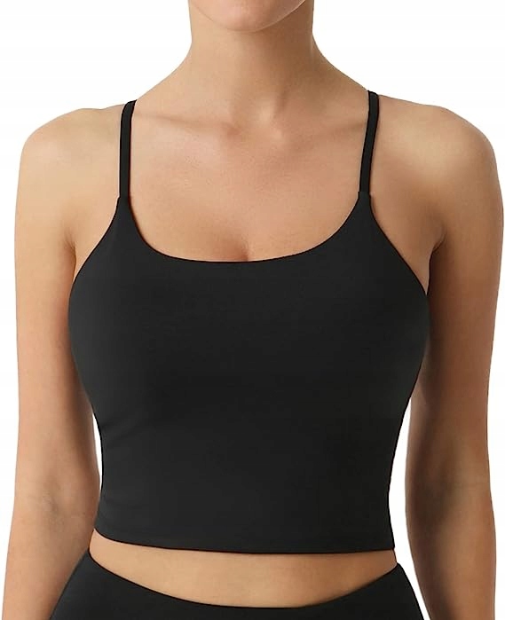 Biustonosz sportowy, top fitness, bez fiszbin, XL