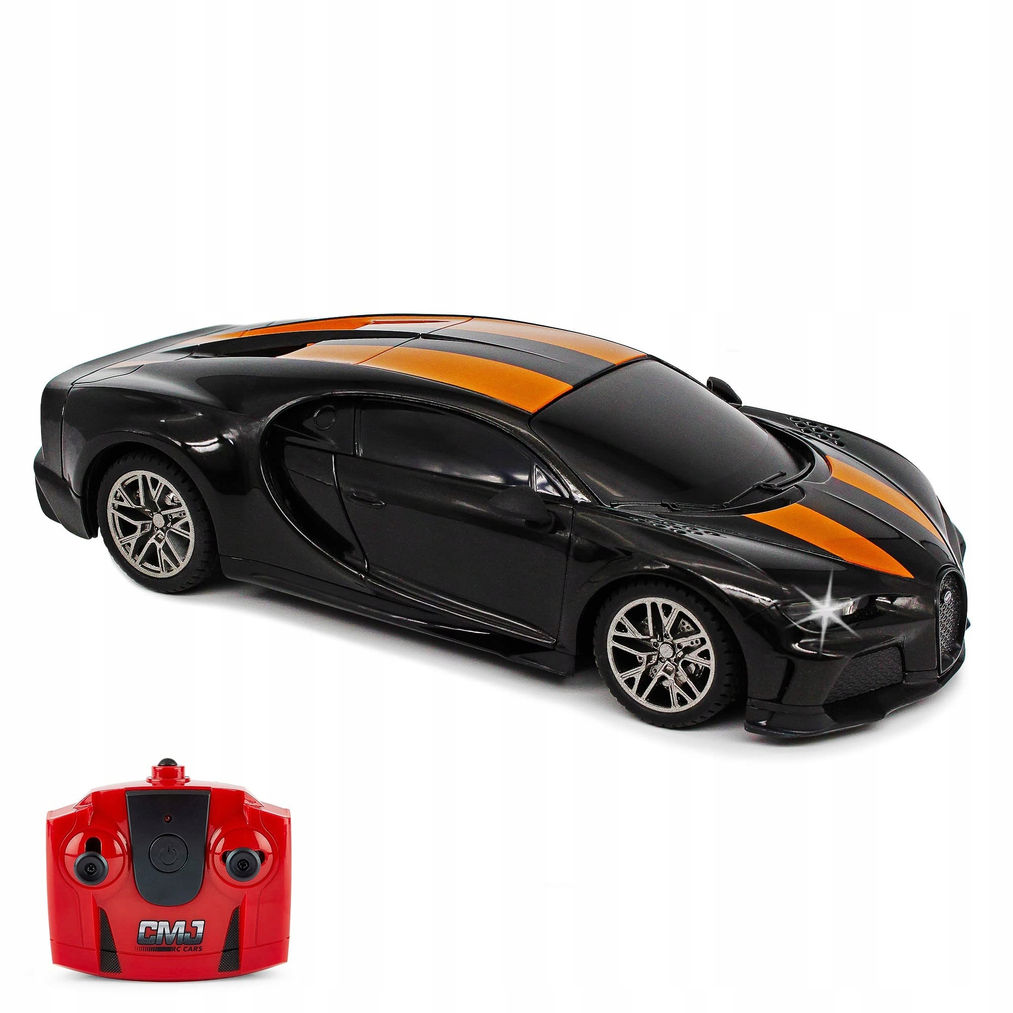 CMJ RC Cars Bugatti Chiron oficjalnie licencjonowany pilot zdalnego