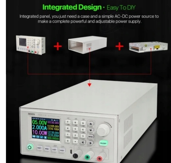RD6006 USB DC-DC Napięcie prądu Step-down Moduł za Kod producenta 897uyy