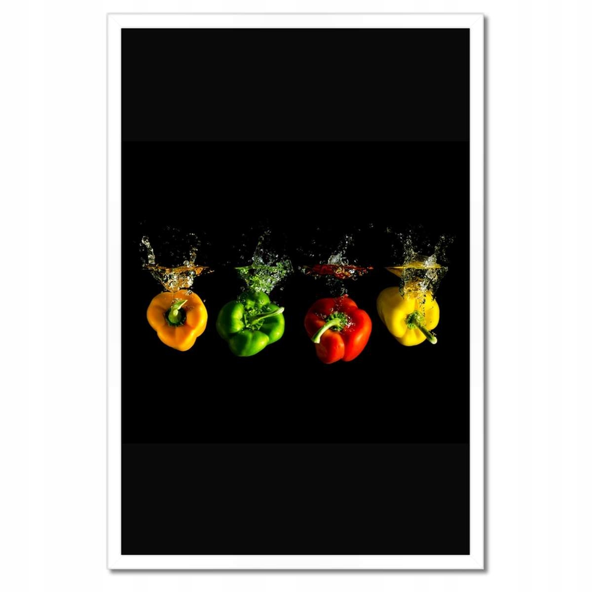 Plakáty v rámu 40x60 Paprika Papričky Voda