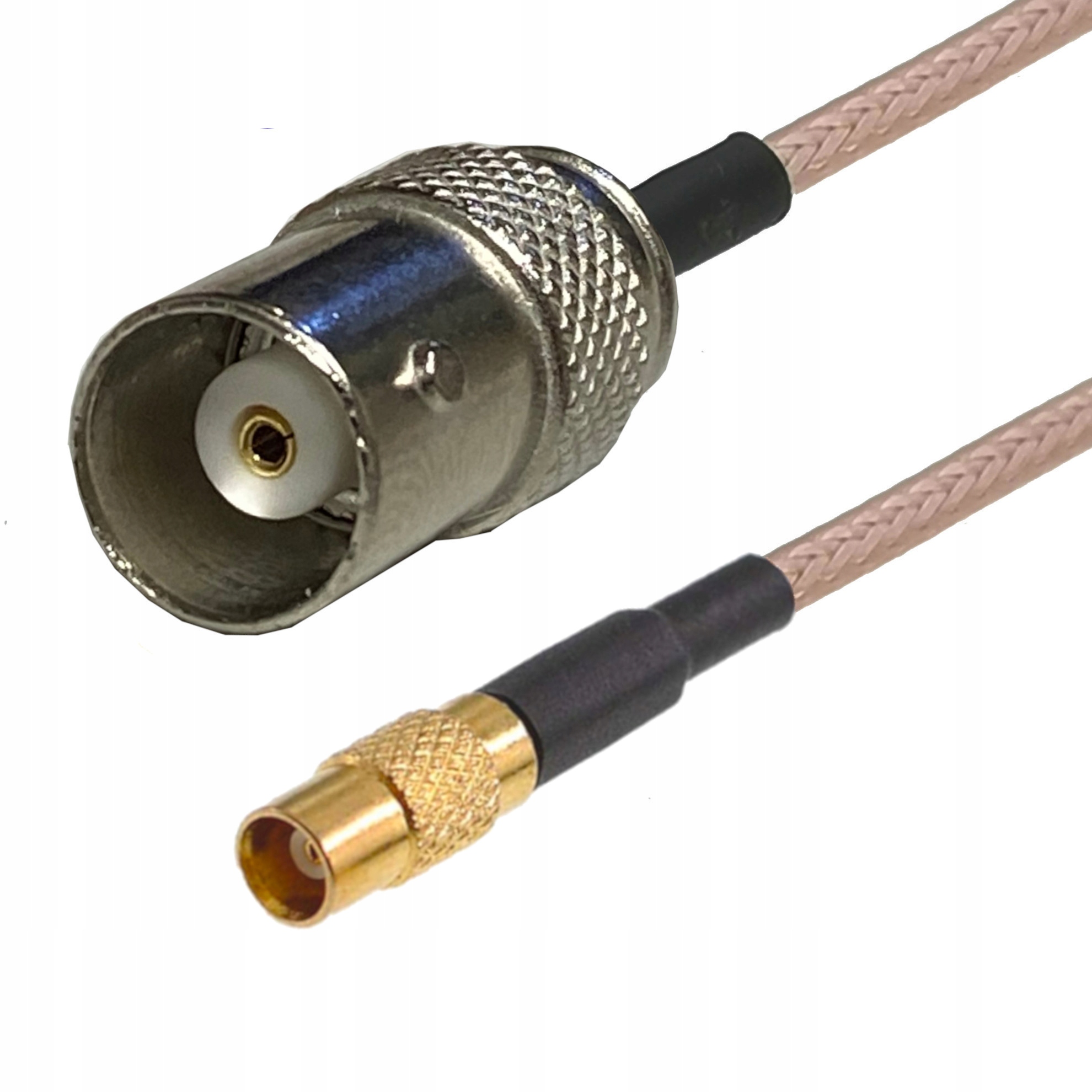 Pigtail MCX gniazdo Bnc gniazdo RG316 2m