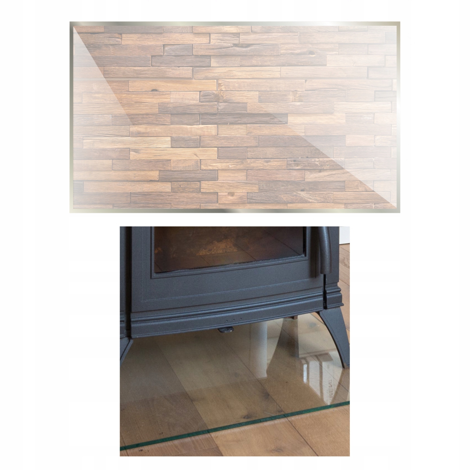 Sklo Pod Krb Koza Tvrzené Sklo Základna Rozměr 70x52 Průhledné