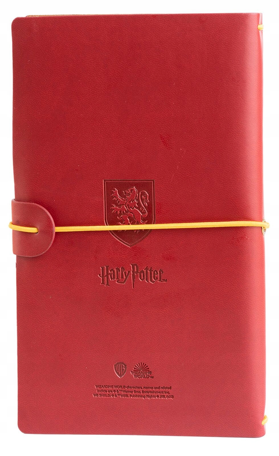 Notes skóra A6 Harry Potter Gryffindor 80k czystych i w kropkowaną linie Marka Grupoerik