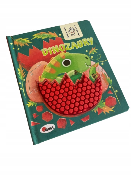 

Dotykam Poznaję Książeczka Sensoryczna Dinozaury