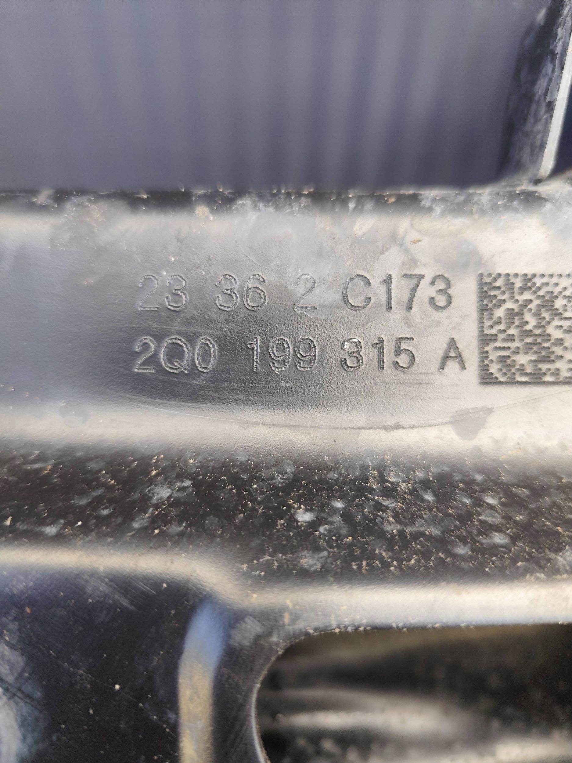 VW POLO 2G LIFT subframe axle beam 2Q0199315A