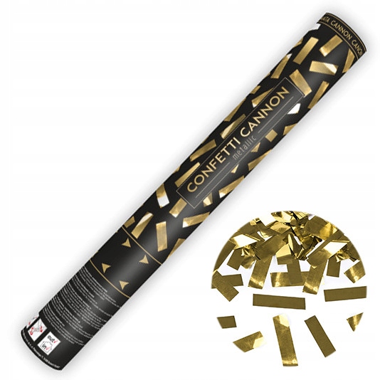 Tuba strzelająca ze złotym Konfetti (40cm)
