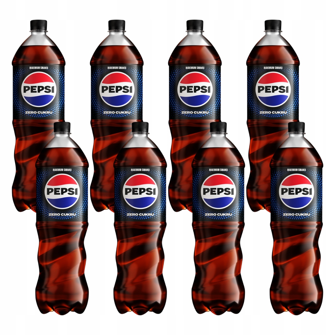 Pepsi Cola Zero sycený Sycený nápoj 8x 1,5 l