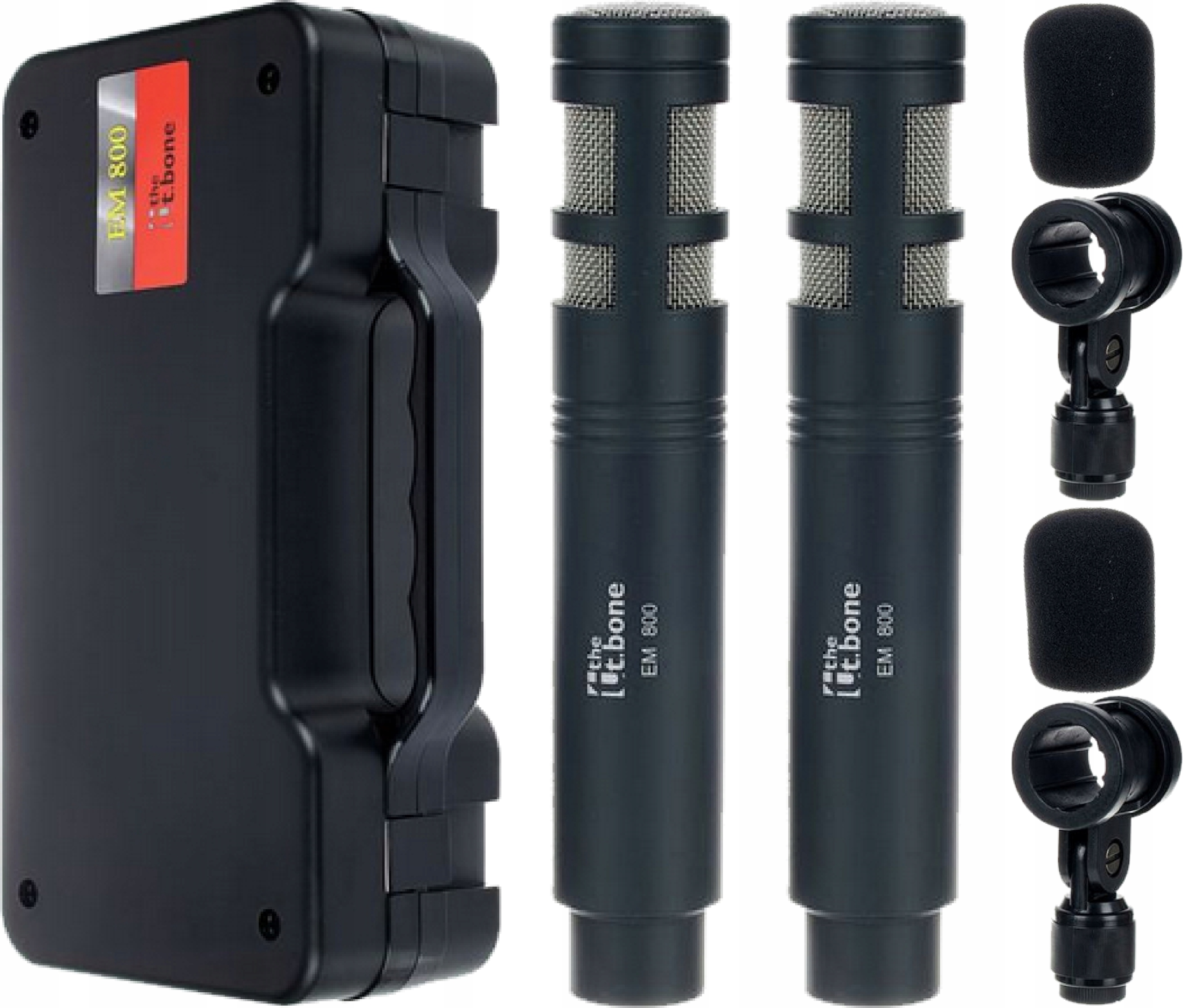 Kondenzátorový mikrofón overhead the t.bone Em 800 Set 2 ks