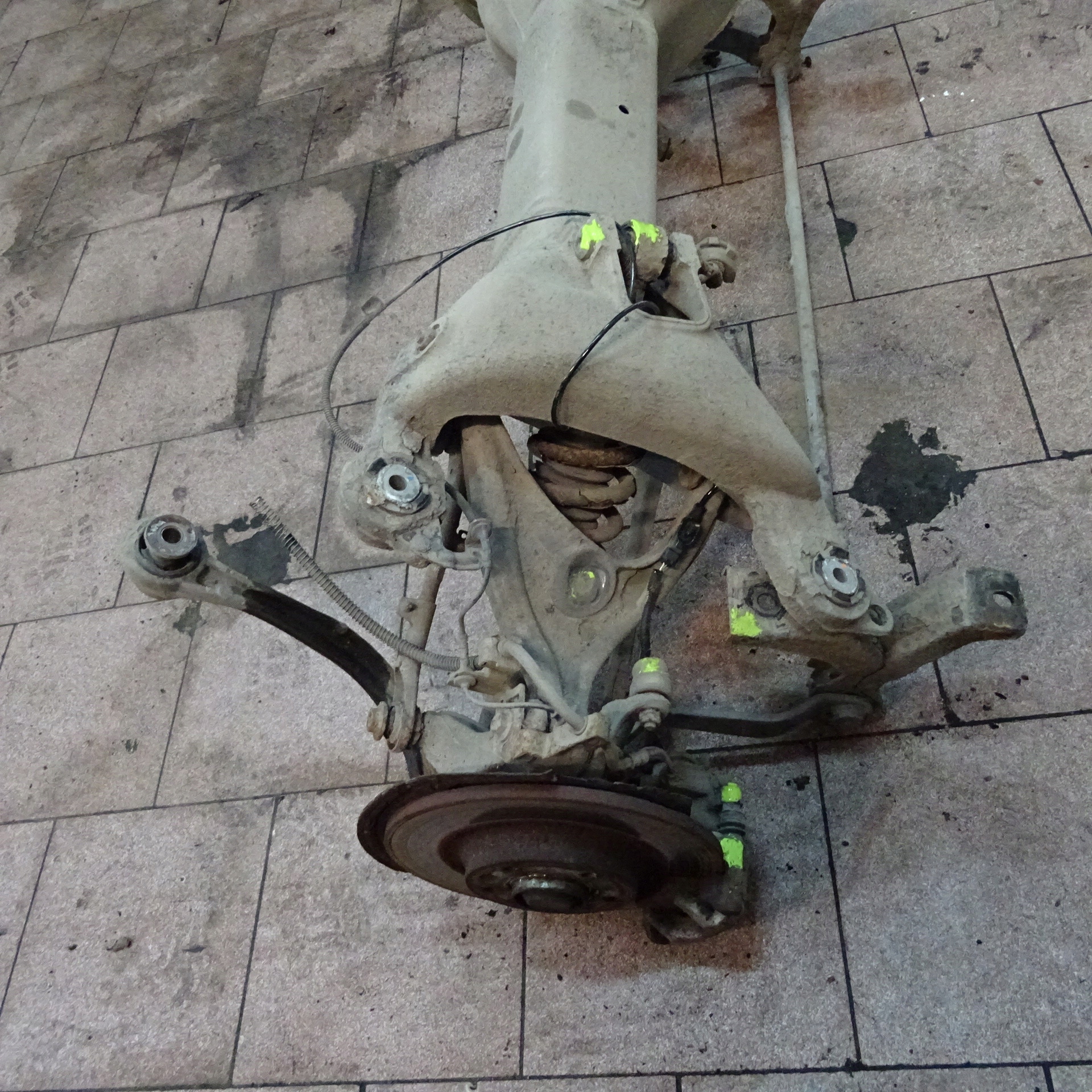 PEUGEOT 407 KOMBI axis rear sider