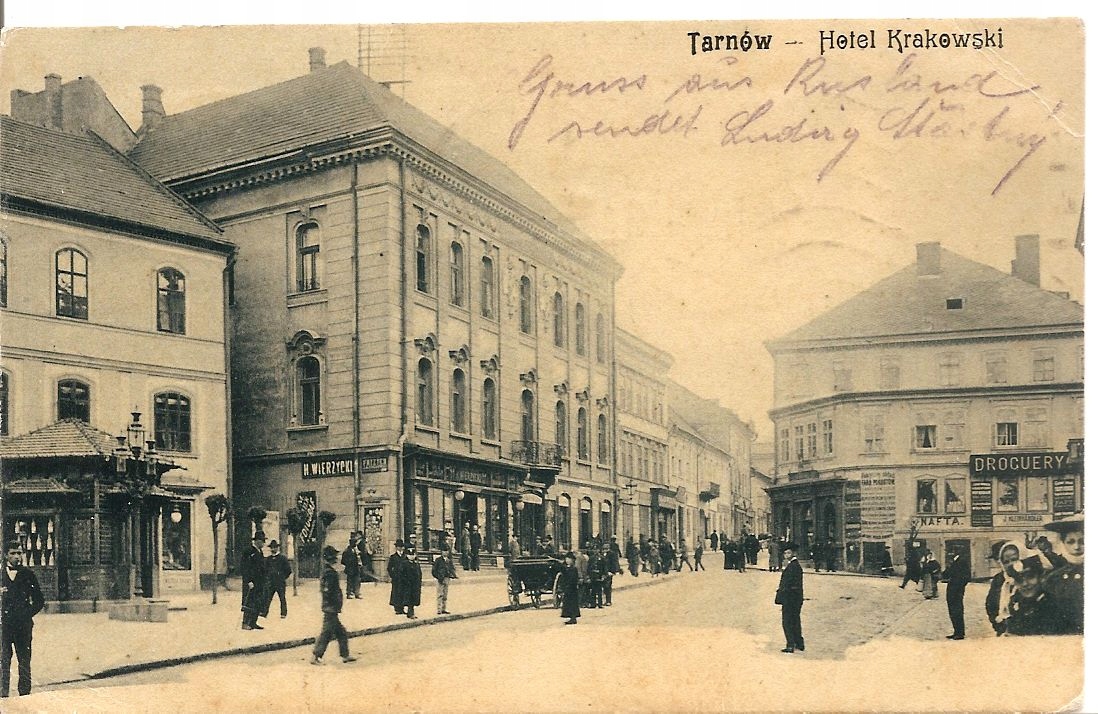 TARNÓW -HOTEL KRAKOWSKI -feldpost