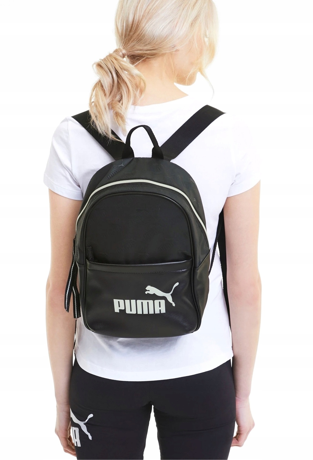 

Czarny mały plecak eko skóra Puma Wmn Core Up