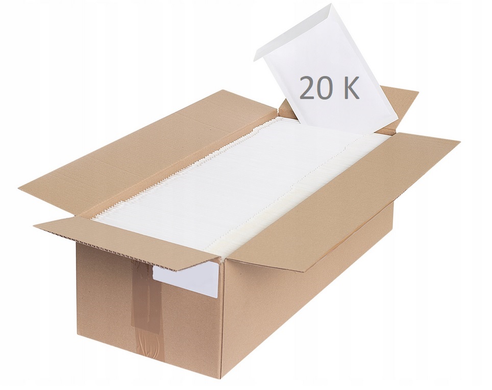 KOPERTY POWIETRZNE BĄBELKOWE K20 - 50SZT - 20K