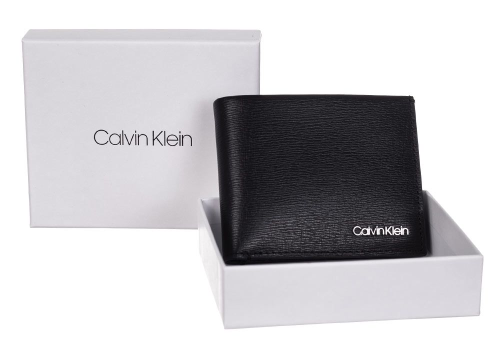 

Calvin Klein Bezpieczny Portfel Męski Bifold Black