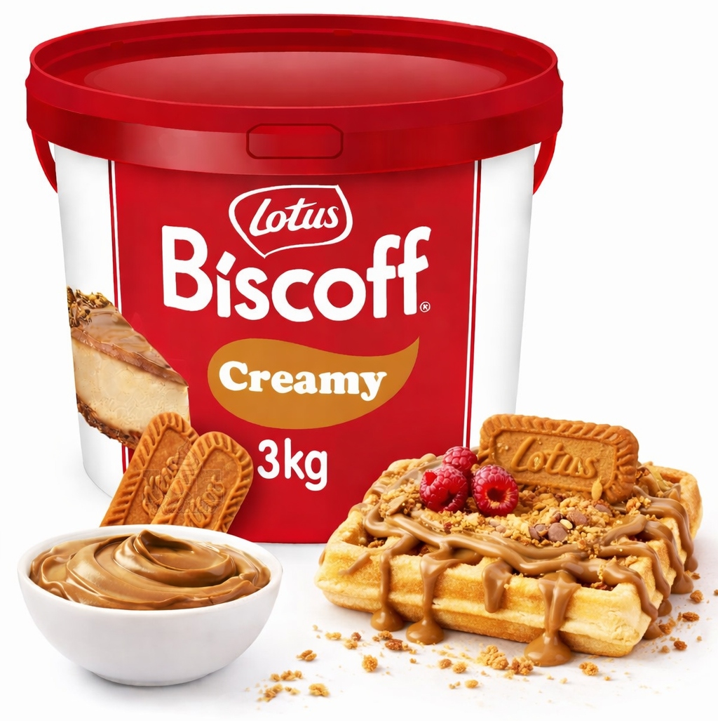 Krem do gofrów i naleśników ciasteczkowy Lotus Biscoff Spread 3 kg