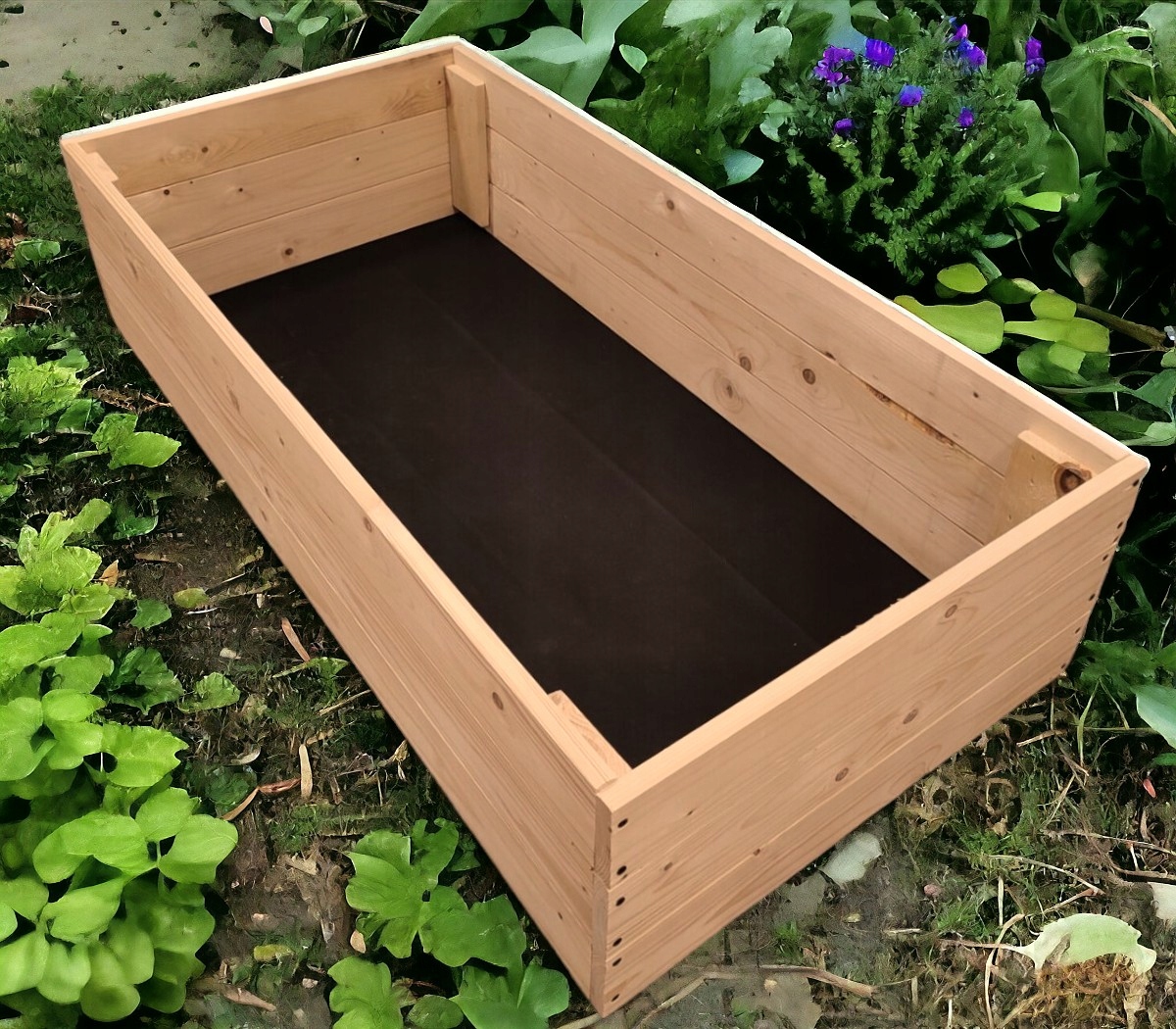 WARZYWNIAK ZIELNIK SKRZYNIA NA WARZYWA INSPEKT 80x120 WYSOKI + AGROWŁÓKNINA EAN (GTIN) 5905815731482