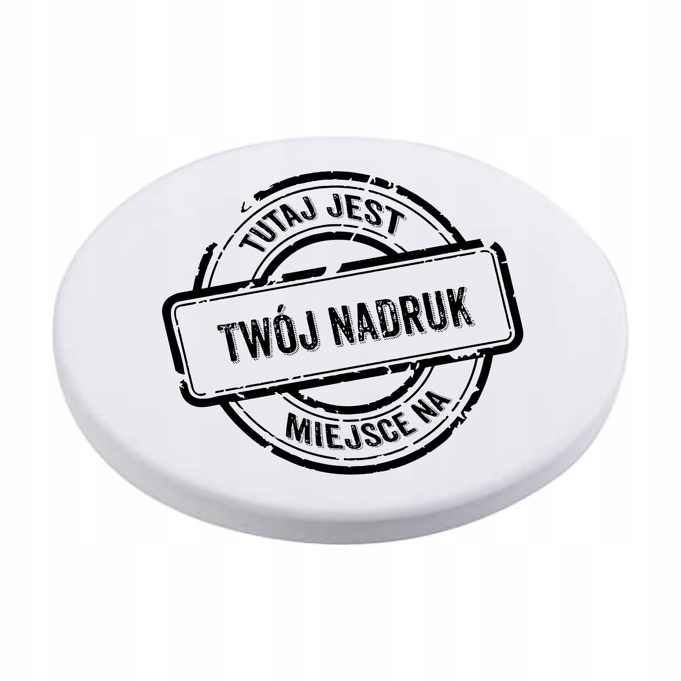 Podkładka pod kubek, ceramiczna, logo, foto, tekst