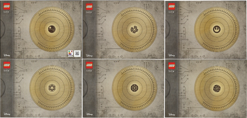 Lego Návod ze sady Star Wars Hvězda smrti 75419