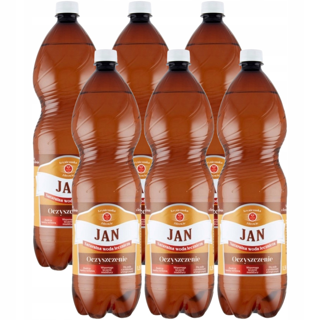 Levně Jan Přírodní léčivá čisticí voda 1,5 l