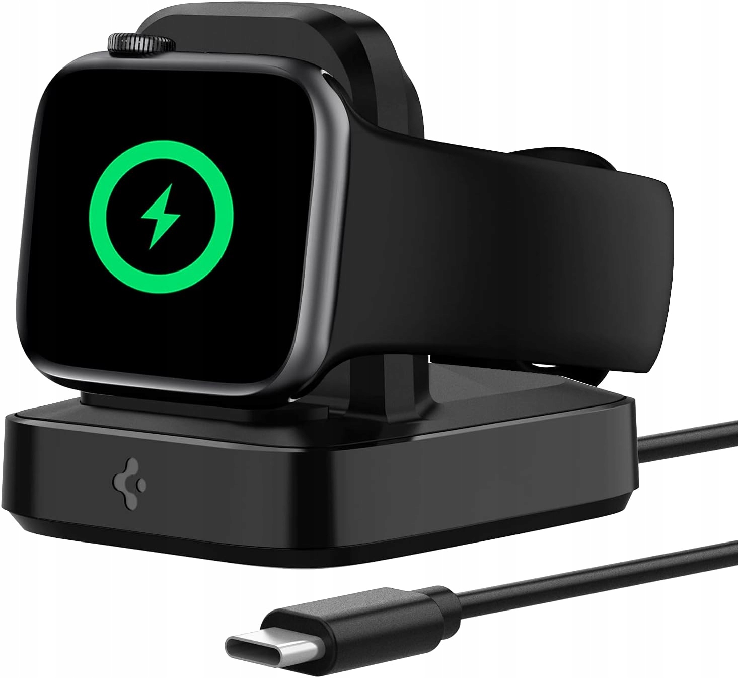 Spigen ArcField Ładowarka Apple Watch Podstawka MFi Usb-c Ultra 9 8 7 Se