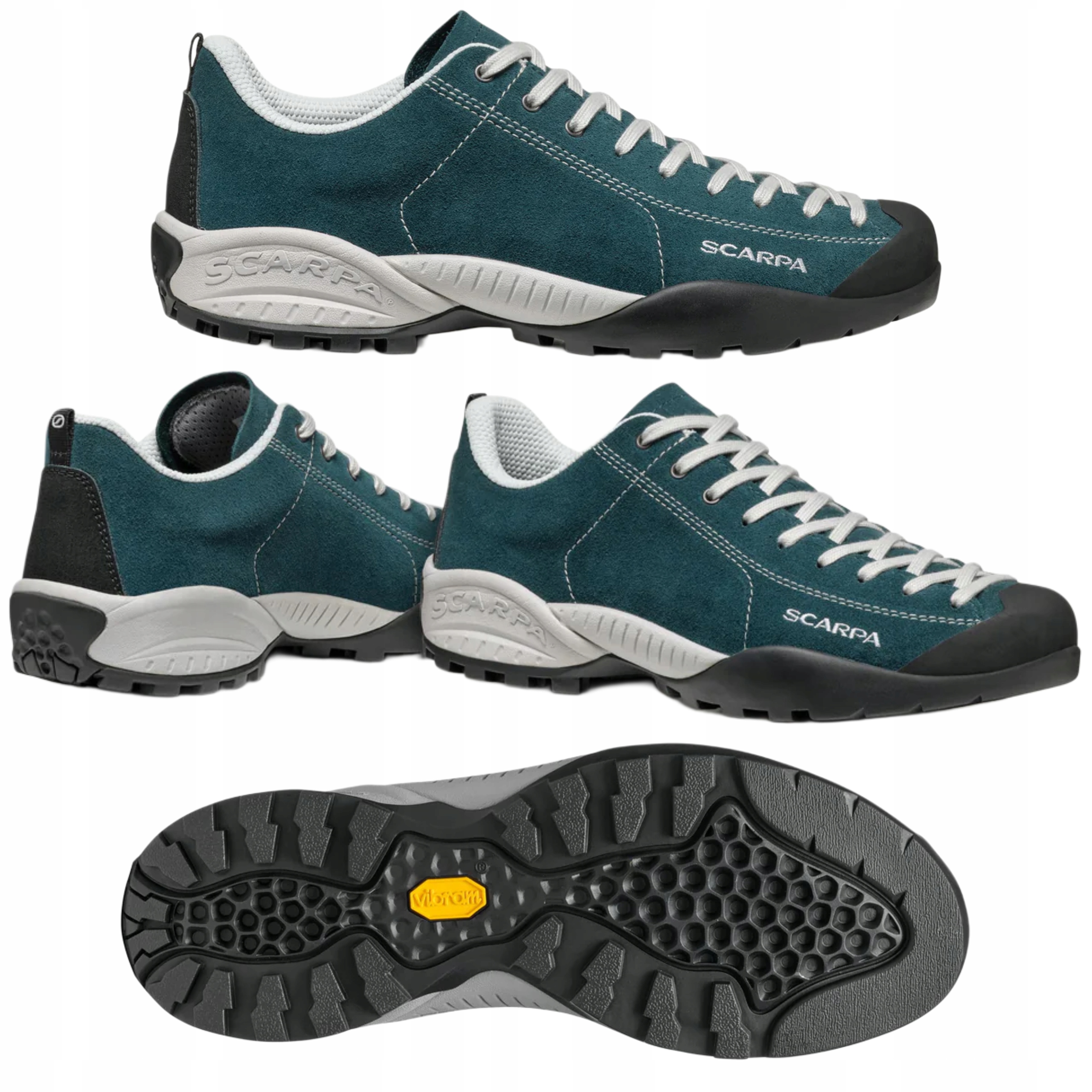 Pánské Trekové Boty Scarpa Mojito Přírodní kůže Semiš 45